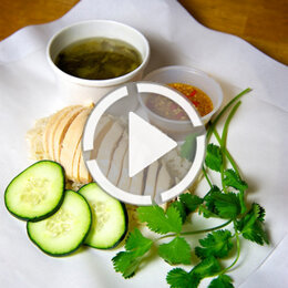 Nong's Khao Man Gai Kitchen Window