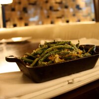 Tempura Green Beans with Furikake